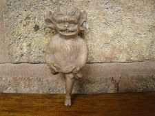 W H Goss Crested China Brown Lincoln Imp AF