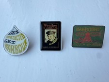 Barbour Vintage Pin Badge Collection