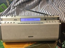 Sony XDR-S1 digital DAB radio / Alarm clock Stereo Music Player Speaker Md Link.