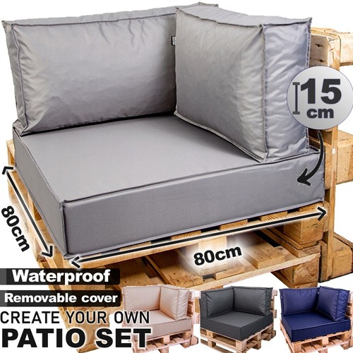 Corner garden cushions set - corner,