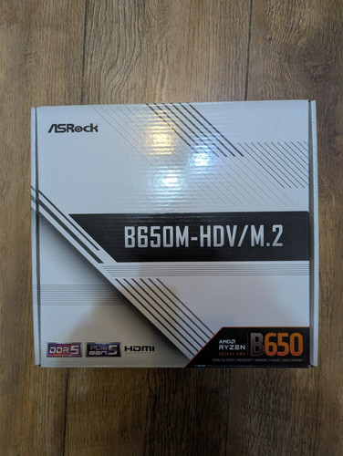 Asrock b650m hdv - b650m-hdv/m.2, am5