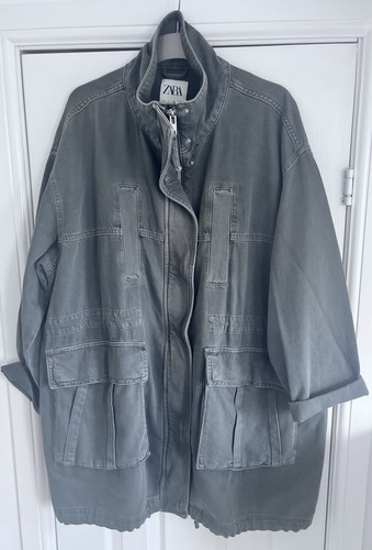 Women zara grey utility - zara,