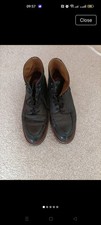Grenson Black Leather Boots