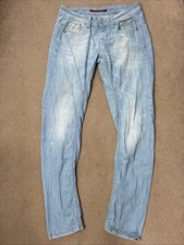 Cipo & Baxx Jeans Mens Blue W30" L32" Regular Fit Designer (2777)