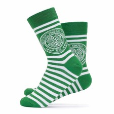 Celtic FC Crest Striped Socks