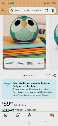 Amazon echo dot - (5th, gen)