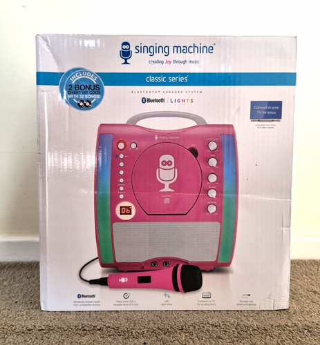 Singing machine sml363p - machine,