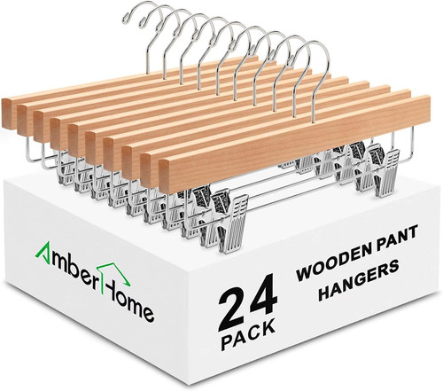 24pc natural wooden pants - 24pc,