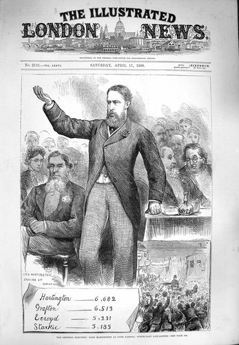 Old antique print 1880 - old,