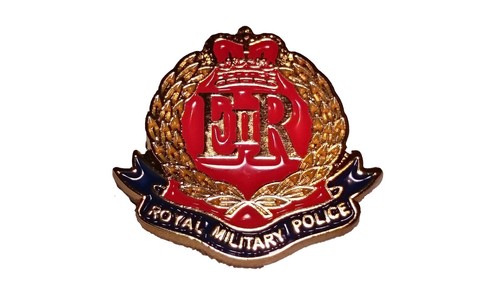 Royal military police lapel - police,