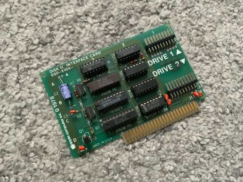 Apple disk drive card - disk,