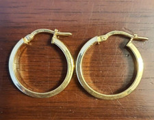 NEW 9ct Yellow Gold Hoop