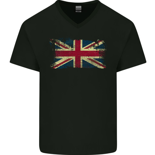 Distressed great britain flag - distressed,