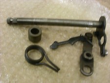 SUZUKI TS50ER TS50 ER TWIN SHOCK GEAR SELECTOR & SHAFT WITH SPRING & SPACER 
