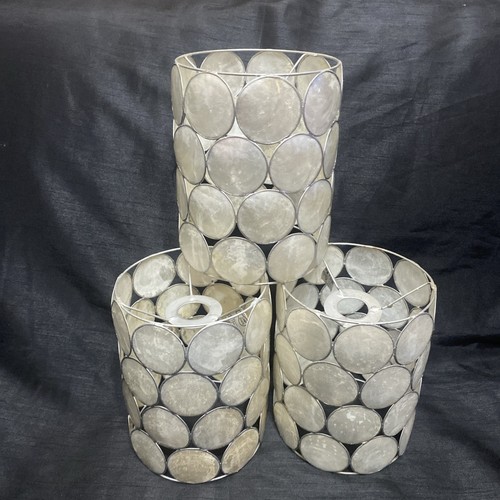 Set capiz shell light - capiz,