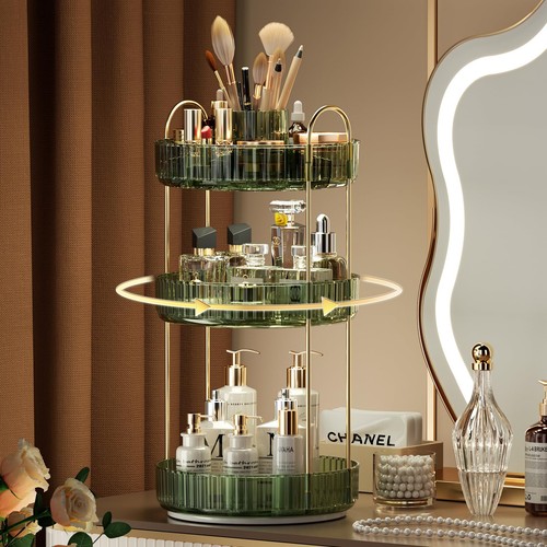 Rotating makeup organizer - makeup, for
