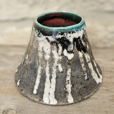 Small Conical Decorative Raku