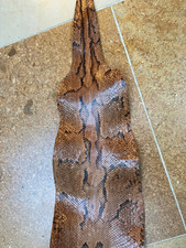 Vintage Python snake hide in beautiful condition. 255cmx30cm