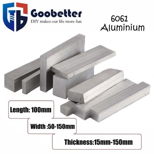 Aluminium 6061 flat bar solid - aluminium,