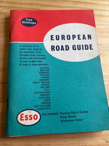 Vintage esso 1962 european - vintage,