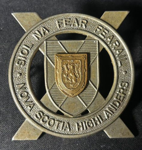 Nova scotia highlanders - nova, cap