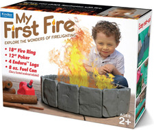 Prank-O My First Fire Prank Gift Box – Empty Box for Wrapping Real Presents – Hi
