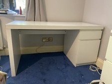 IKEA Malm Office Desk White