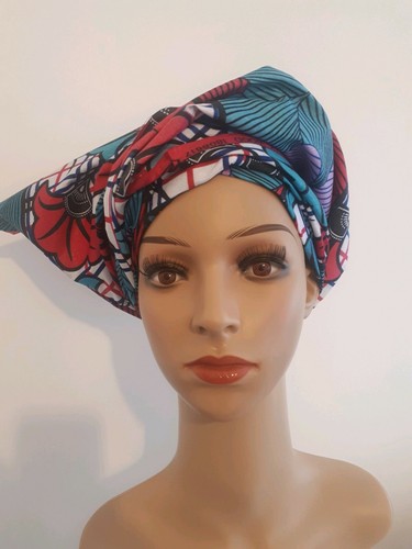 African head wrap - head,