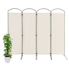 4-Panel Room Divider 188cm