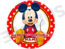 MICKEY MOUSE  PERSONALISED