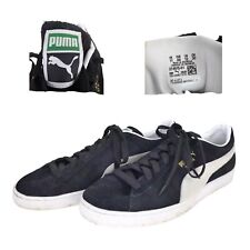 PUMA Trainers Sneakers Suede Classic XXI Black White Lace Up EU 46 UK 11 US 12