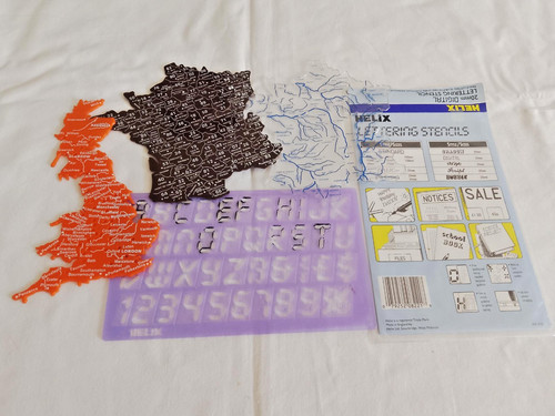 Stencils templates plastic - , uk
