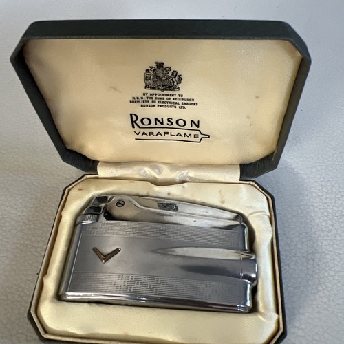 Vintage ronson gold - ronson, v"