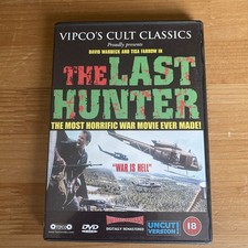 The Last Hunter DVD 1980 Italian Exploitation Vietnam War Movie Classic.MINT CON