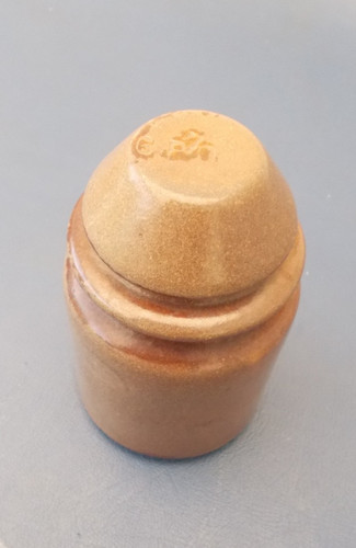 Gpo brown ceramic - ceramic, telegraph