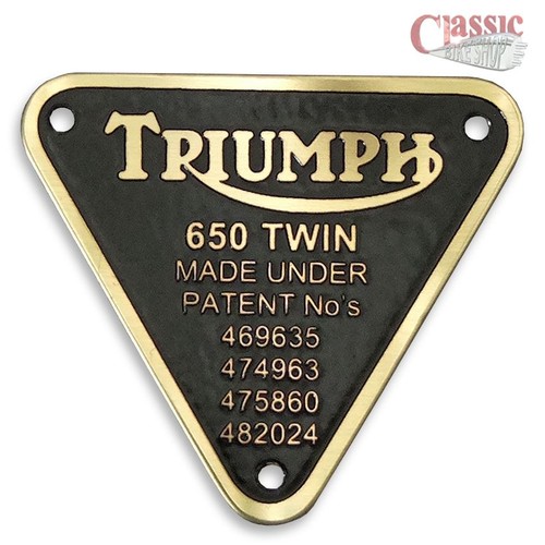 Triumph timing cover patent - triumph,