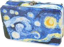 Hinge Metal Storage Box for