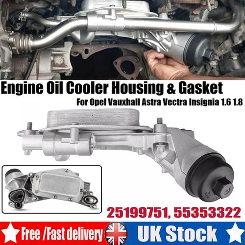 Oil cooler housing - cooler, for