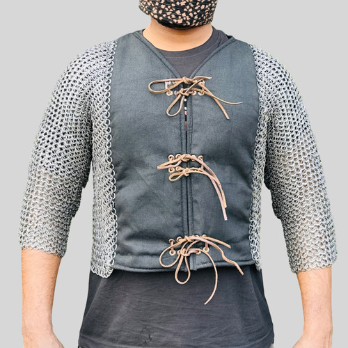 Chainmail gambeson shirt mild - gambeson, shirt,