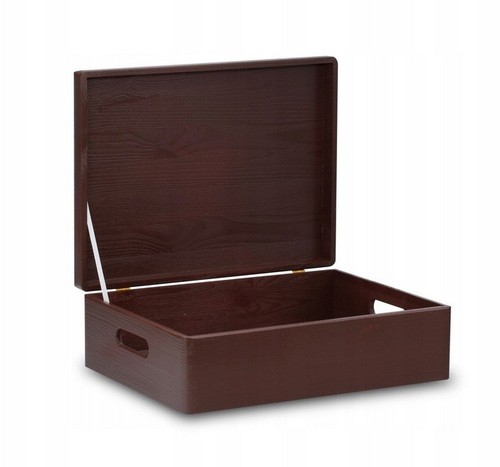 Wooden box for memory keepsake - memory,