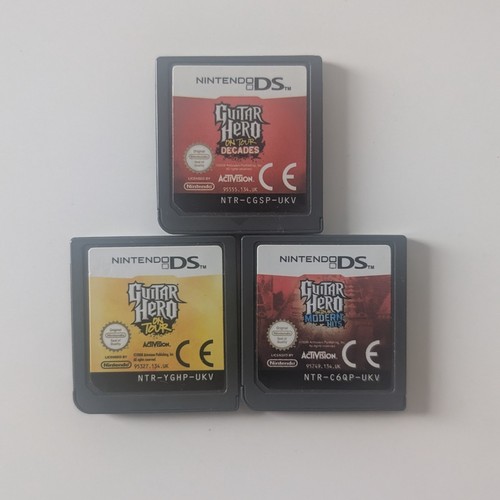 Guitar hero nintendo games - guitar, ds