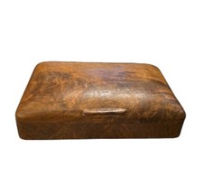 Hand Carved Walnut Box - Solid Walnut - Great Gift!