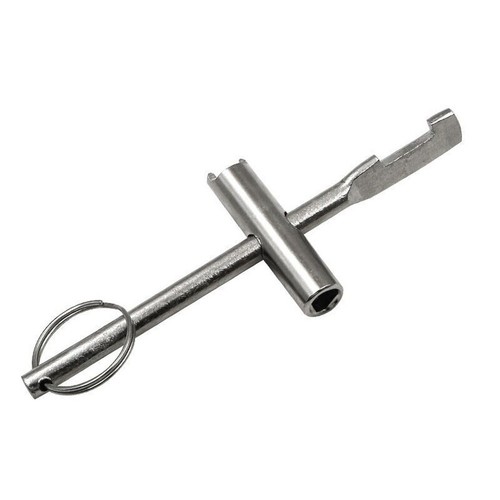 Triangular key wrench for - key,