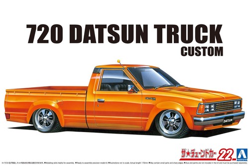 Scale aoshima 720 - aoshima, datsun