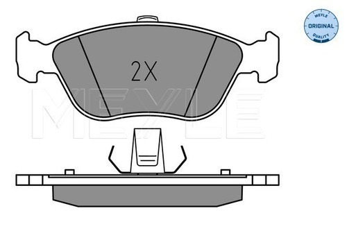 Meyle 025 214 - brake, pad