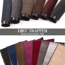 Large Heavy Duty Door Mat Runner Rubber Barrier Non Slip Back Hall Kitchen Rugs