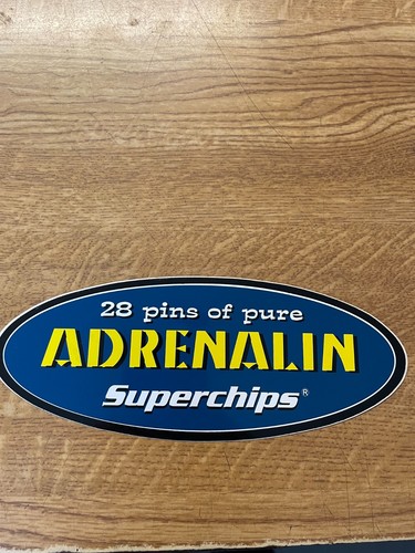 Superchips sticker genuine - superchips,