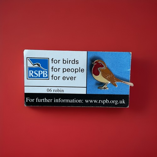 Rspb pin badge fbfpfe - badge, robin