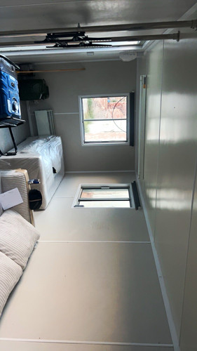 Metal portable cabin unit - metal,