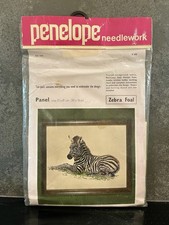 Vintage Penelope zebra foal